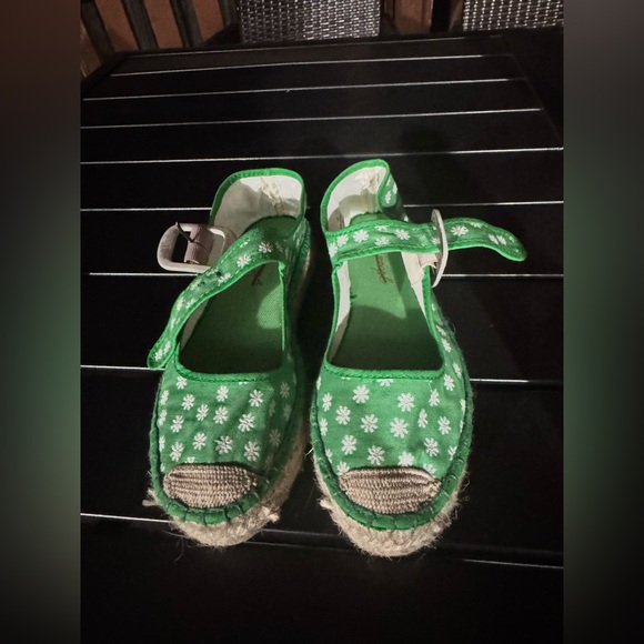 Free People Surfside Daisy Mary Janes size 7.5 38 - Picture 9 of 9